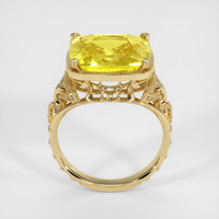 9.13 Ct. Sapphire Ring, 14K Yellow Gold 3