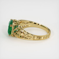 2.71 Ct. Emerald Ring, 18K Yellow Gold 4