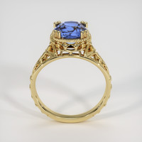 2.26 Ct. Blue Sapphire Ring, 18K Yellow Gold 3