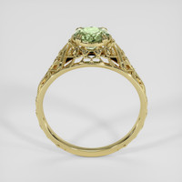 1.40 Ct. Green Sapphire Ring, 18K Yellow Gold 3