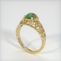1.12 Ct. Sapphire Ring, 18K Yellow Gold 2