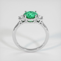 1.31 Ct. Emerald Ring, Platinum 950 3