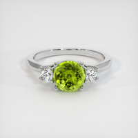 1.31 Ct. Gemstone Ring, Platinum 950 1