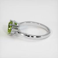 1.31 Ct. Gemstone Ring, Platinum 950 4