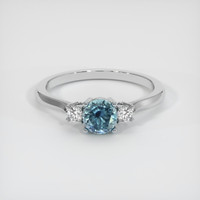 0.81 Ct. Sapphire Ring, Platinum 950 1