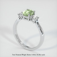 1.44 Ct. Sapphire Ring, Platinum 950 2