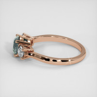 1.20 Ct. Sapphire Ring, 14K Rose Gold 4