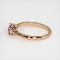 0.86 Ct. Sapphire Ring, 18K Rose Gold 4