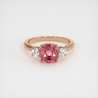 3.07 Ct. Sapphire Ring, 18K Rose Gold 1