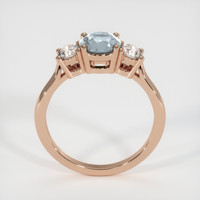 1.33 Ct. Sapphire Ring, 18K Rose Gold 3