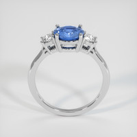 1.41 Ct. Blue Sapphire Ring, 10K White Gold 3