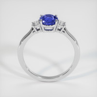 1.59 Ct. Blue Sapphire Ring, 10K White Gold 3