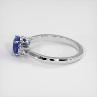 1.59 Ct. Blue Sapphire Ring, 10K White Gold 4