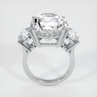 15.98 Ct. White Sapphire Ring, 10K White Gold 3
