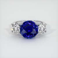 5.19 Ct. Sapphire Ring, 14K White Gold 1