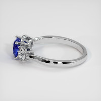 1.25 Ct. Sapphire Ring, 14K White Gold 4