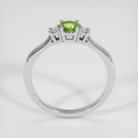 0.45 Ct. Sapphire Ring, 14K White Gold 3