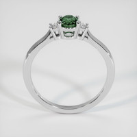 0.60 Ct. Sapphire Ring, 14K White Gold 3