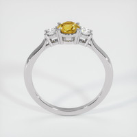 0.61 Ct. Sapphire Ring, 14K White Gold 3