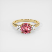 3.07 Ct. Sapphire Ring, 14K Yellow Gold 1