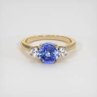 1.59 Ct. Sapphire Ring, 14K Yellow Gold 1