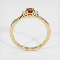 0.38 Ct. Sapphire Ring, 14K Yellow Gold 3