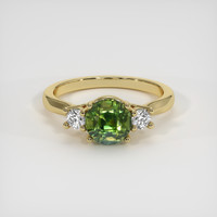2.15 Ct. Sapphire Ring, 14K Yellow Gold 1