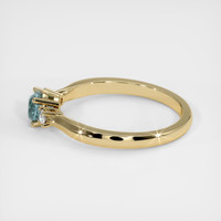 0.47 Ct. Sapphire Ring, 14K Yellow Gold 4