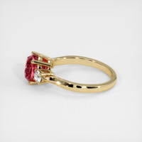 3.07 Ct. Sapphire Ring, 18K Yellow Gold 4