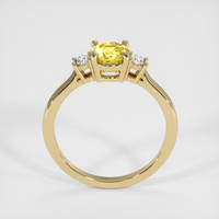 0.99 Ct. Sapphire Ring, 18K Yellow Gold 3
