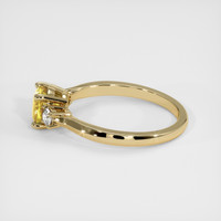 0.99 Ct. Sapphire Ring, 18K Yellow Gold 4