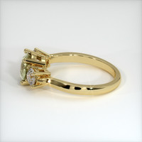 0.87 Ct. Yellow Sapphire Ring, 18K Yellow Gold 4