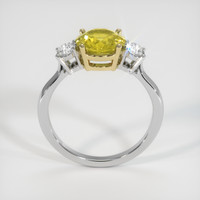 2.25 Ct. Gemstone Ring, 18K Yellow & White 3