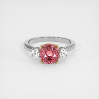 3.07 Ct. Sapphire Ring, 18K Yellow & White 1