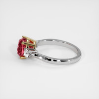 3.07 Ct. Sapphire Ring, 18K Yellow & White 4
