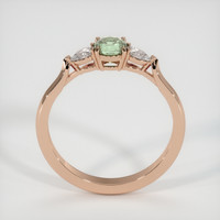 0.47 Ct. Sapphire Ring, 18K Rose Gold 3
