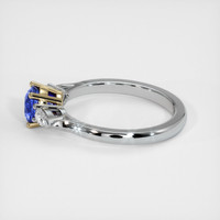 1.08 Ct. Sapphire Ring, 14K Yellow & White 4