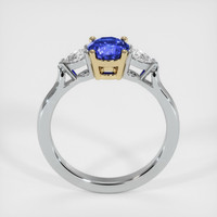 1.07 Ct. Sapphire Ring, 14K Yellow & White 3