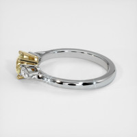 0.80 Ct. Sapphire Ring, 18K Yellow & White 4