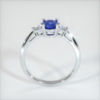 0.77 Ct. Blue Sapphire Ring, Platinum 950 3