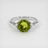 1.87 Ct. Gemstone Ring, Platinum 950 1