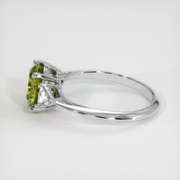 1.87 Ct. Gemstone Ring, Platinum 950 4