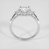 1.38 Ct. White Sapphire Ring, Platinum 950 3