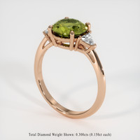 1.87 Ct. Gemstone Ring, 14K Rose Gold 2