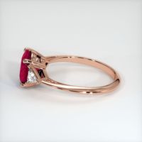 2.76 Ct. Ruby Ring, 14K Rose Gold 4