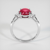 2.60 Ct. Ruby Ring, 18K White Gold 3