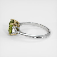 1.87 Ct. Gemstone Ring, 14K Yellow & White 4