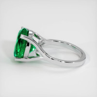 5.84 Ct. Emerald Ring, Platinum 950 4