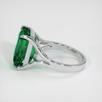 7.80 Ct. Emerald Ring, Platinum 950 4