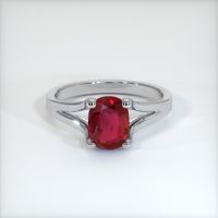 Ruby Ring 1.01 Ct. Platinum 950 Preview